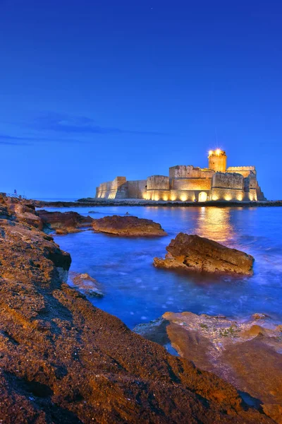 Castillo Isola Capo Rizzuto Provincia Crotone Calabria Italia —  Fotos de Stock