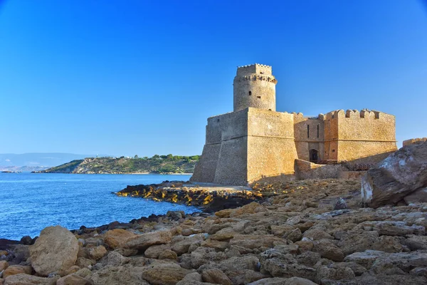 Castillo Isola Capo Rizzuto Provincia Crotone Calabria Italia —  Fotos de Stock