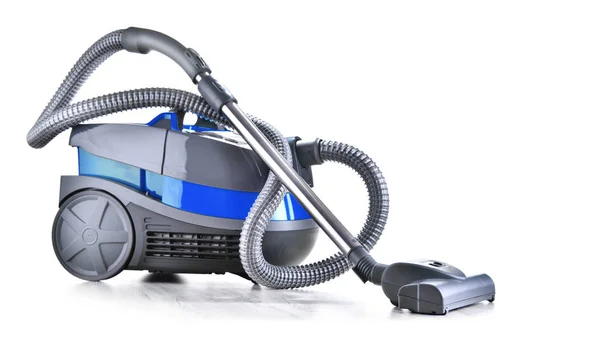 Canister Vacuum Cleaner Home Use Isolated White — Stock Photo, Image