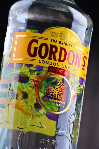 Poznan Pol May 2018 Gordon Brand World Best Selling London — Stock Photo, Image