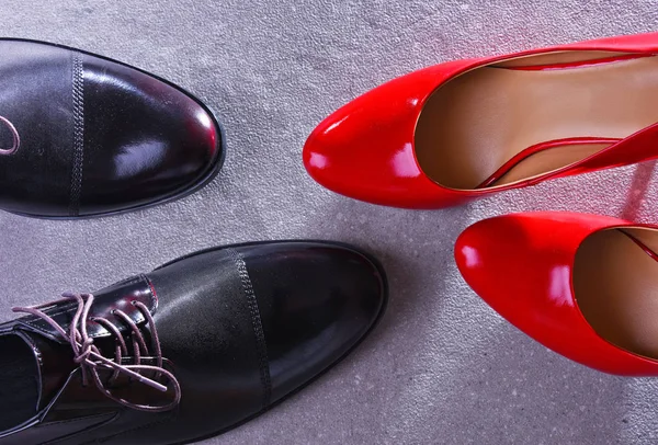 Çift Ayakkabıyla Kompozisyon — Stok fotoğraf