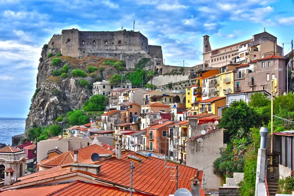 Cidade Scilla Província Reggio Calabria Itália — Fotografia de Stock