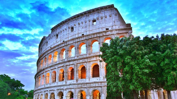 Colisée Colisée Aussi Connu Comme Amphithéâtre Flavien Dans Ville Rome — Photo