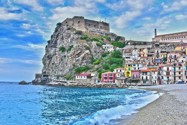 Stad Van Scilla Italiaanse Provincie Reggio Calabria Italië — Stockfoto