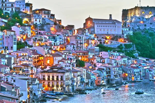 Cidade Scilla Província Reggio Calabria Itália — Fotografia de Stock