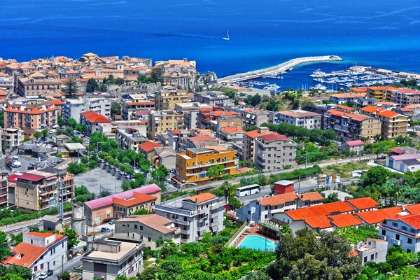 Провінції Vibo Валентія Калабрія Італія Місті Tropea — стокове фото