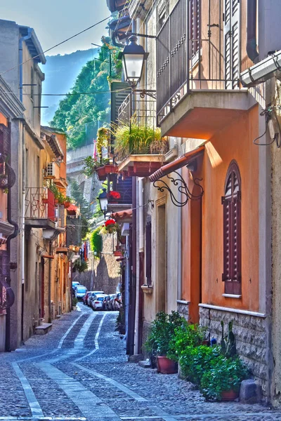 Stad Van Scilla Italiaanse Provincie Reggio Calabria Italië — Stockfoto