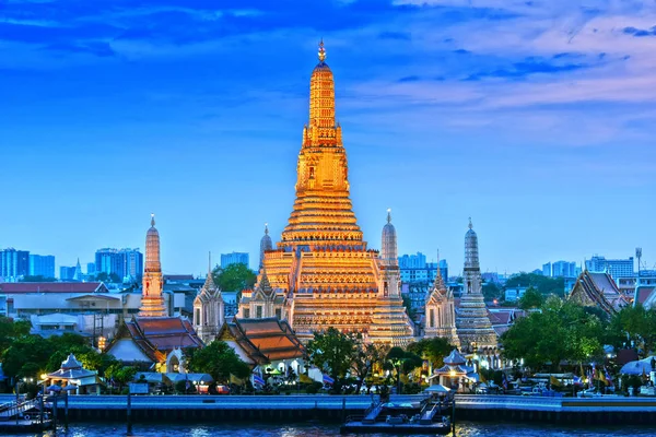 Wat Arun Ratchawararam Egy Buddhista Templom Bangkok Thaiföld — Stock Fotó