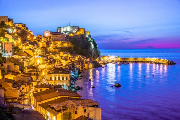 Cidade Scilla Província Reggio Calabria Itália — Fotografia de Stock