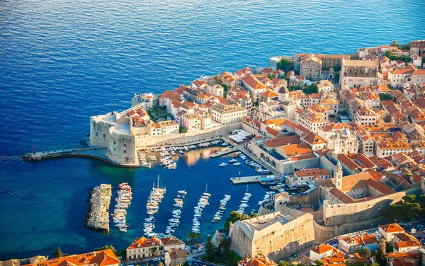 Εναέρια Άποψη Του Dubrovnik Croatia — Φωτογραφία Αρχείου