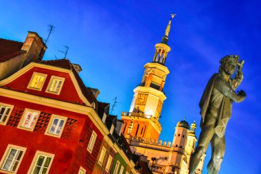 Poznan, Polonya 'daki Eski Pazar' ın Mimarisi