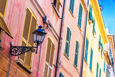 Mimarisi, Sestri Levante, Liguria, İtalya.