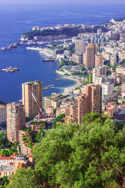 View City Monaco French Riviera — Stock Photo, Image