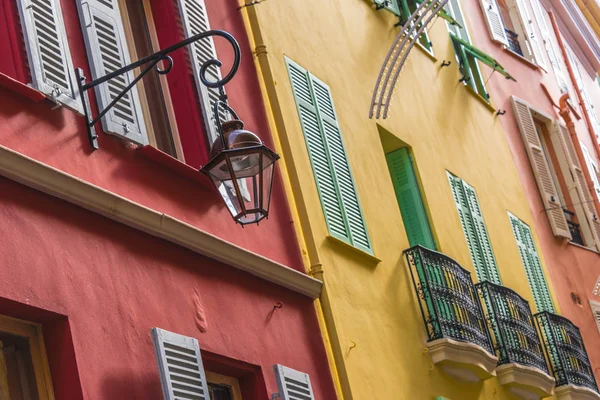 Arquitectura Del Casco Antiguo Mónaco Riviera Francesa — Foto de Stock
