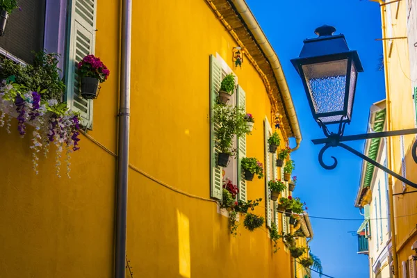 Old Town Architecture Menton French Riviera — Stock Photo, Image