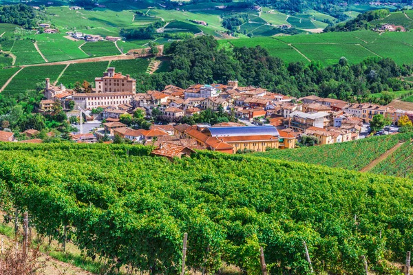 Visa Barolo Provinsen Cuneo Piemonte Italien — Stockfoto