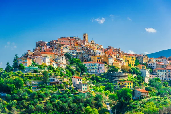 View Perinaldo Province Imperia Liguria Italy — Stock Photo, Image