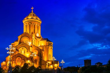 Sameba, Holy Trinity Katedrali Tiflis, Gürcistan.