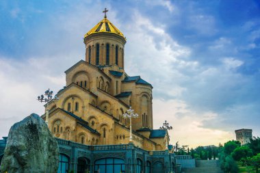Sameba, Holy Trinity Katedrali Tiflis, Gürcistan.