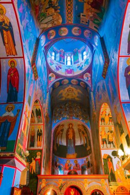 Tiflis, Gürcistan mavi manastırda iç.