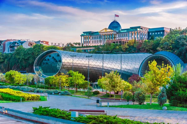 Modern Architecture Tbilisi Georgia Presidential Palace — Stock Photo, Image