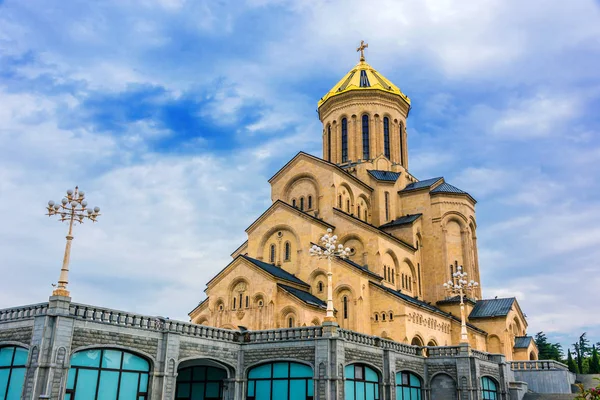 Sameba Holy Trinity Cathedral Tbilisi Georgia — Stock Photo, Image