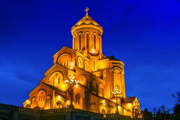 Sameba Holy Trinity Cathedral Tbilisi Georgia — Stock Photo, Image