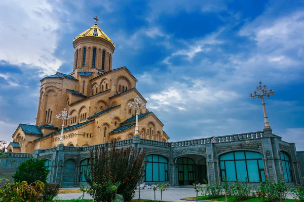 Sameba Cattedrale Della Santissima Trinità Tbilisi Georgia — Foto Stock