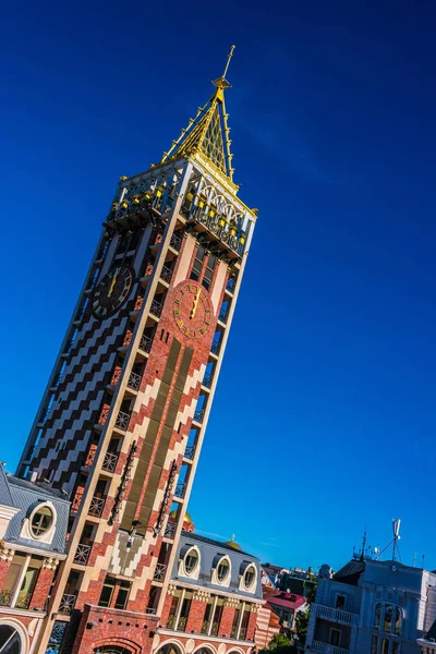 Architecture Batumi Piazza Center Batumi Georgia Night — Stock Photo, Image