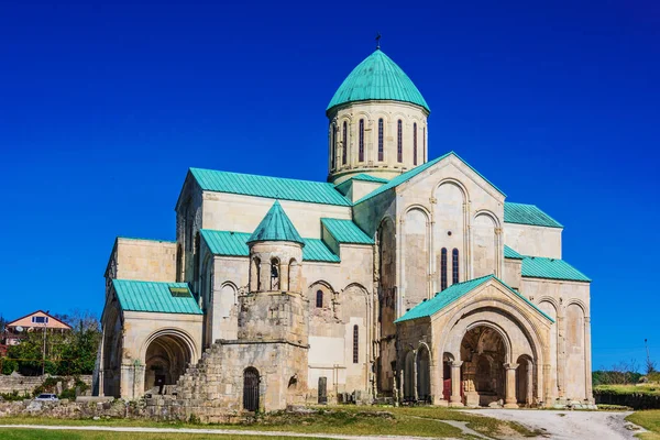 Bagrati Székesegyház Vagy Dormition Cathedral Nevű Kutaiszi Székesegyház Város Kutaiszi — Stock Fotó