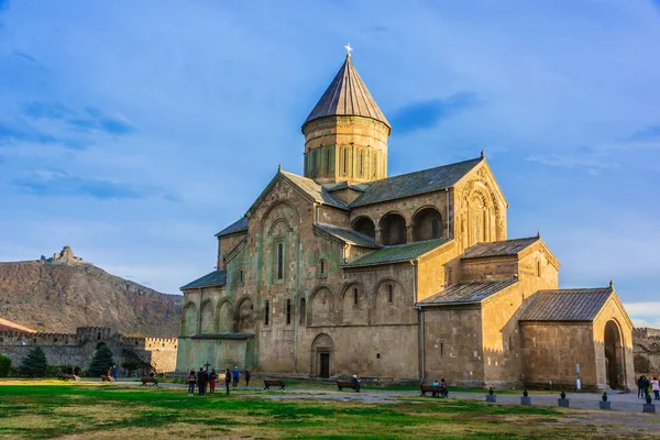 Cattedrale Svetitskhoveli Nella Città Storica Mtskheta Georgia — Foto Stock