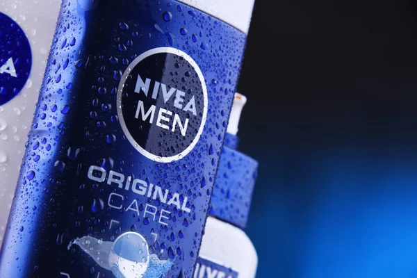 Poznan Pol Dezember 2018 Produkte Von Nivea Einer Deutschen Körperpflegemarke — Stockfoto