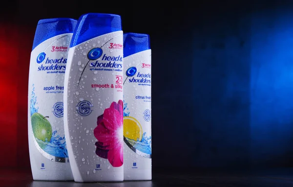 Poznan Pol Dec 2018 Produits Head Shoulders Marque Américaine Shampooing — Photo