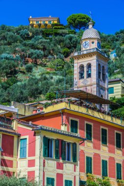 Mimari Portofino, Cenova Metropolitan şehir İtalyan Rivierası Liguria, İtalya