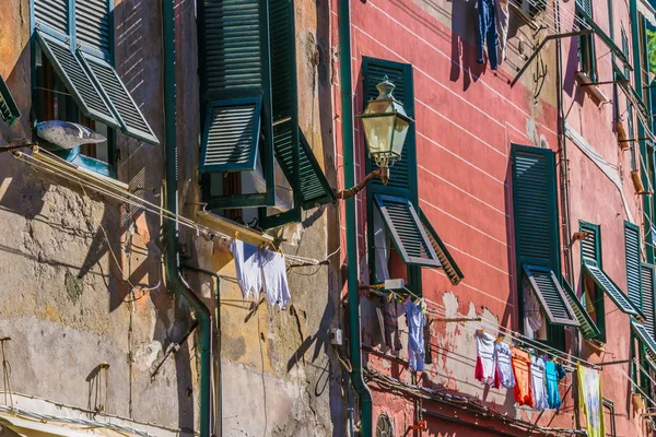 Architektura Vernazza Prowincji Spezia Liguria Włochy — Zdjęcie stockowe