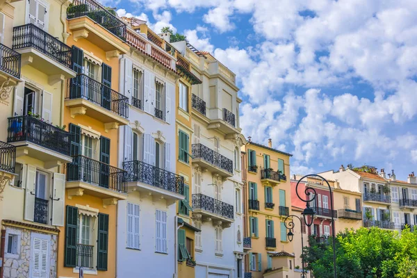 Arquitetura Cidade Velha Mônaco Riviera Francesa — Fotografia de Stock