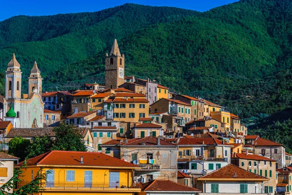 Vista Ceriana Provincia Imperia Liguria Italia — Foto de Stock