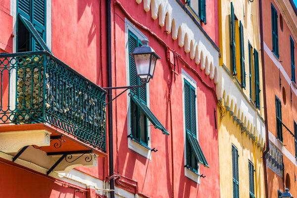 Architecture of Porto Maurizio, Liguria, Italy.