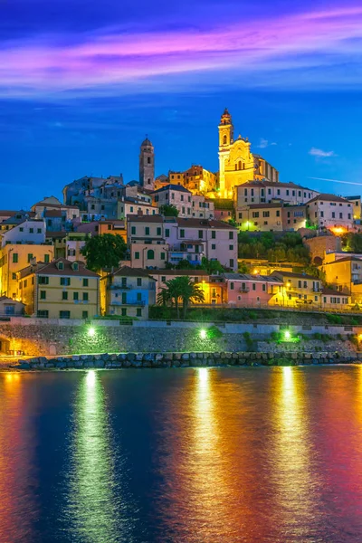 Cervo Köyü Talyan Rivierası Imperia Eyaleti Liguria Talya — Stok fotoğraf