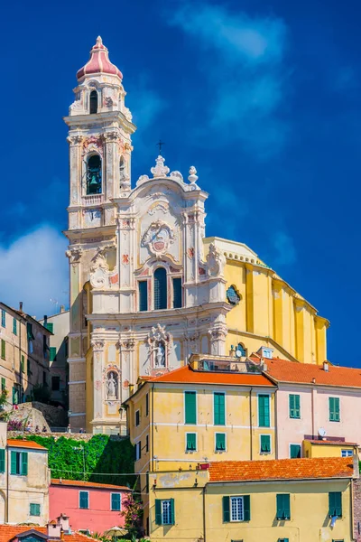 Village Cervo Italian Riviera Province Imperia Liguria Italy — Stock Photo, Image