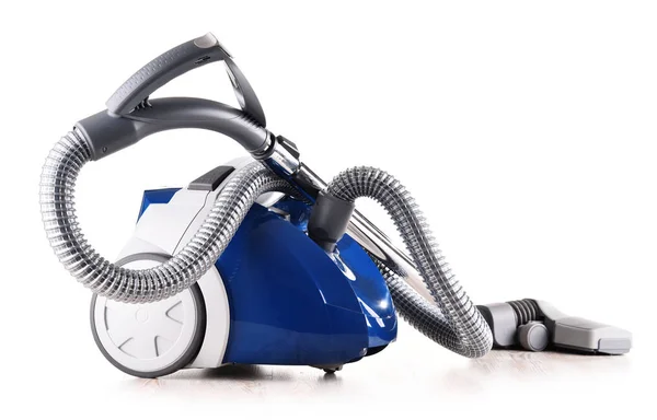 Canister Vacuum Cleaner Home Use Isolated White Background — Stock Photo, Image