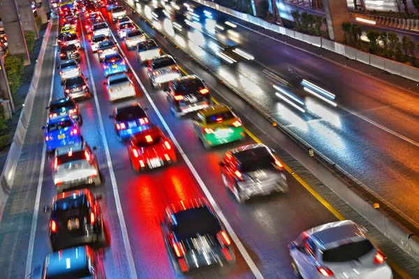 Controlled Access Highway Bangkok Rush Hour Royalty Free Stock Photos