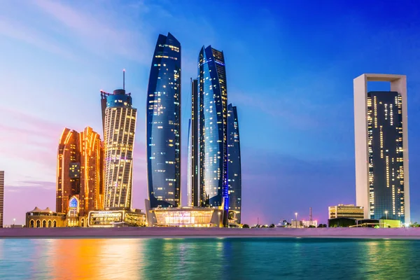 Abu Dhabi Rli Arab Emirates Şubat 2019 Ebu Dabi Etihad — Stok fotoğraf