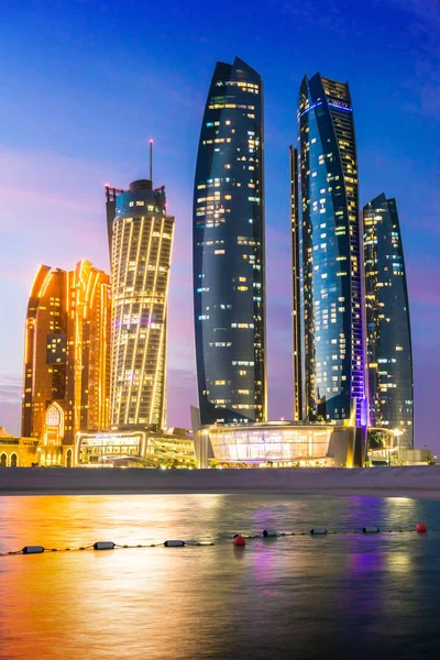 Abu Dhabi Rli Arab Emirates Şubat 2019 Ebu Dabi Etihad — Stok fotoğraf