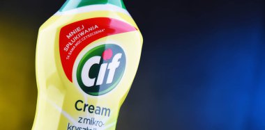 Unilever tarafından CIF ürünlerin konteyner