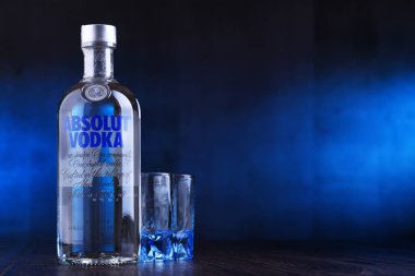 Şişe Absolut votka