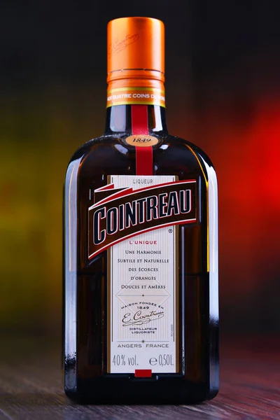 Μπουκάλι Cointreau τριπλό sec — Φωτογραφία Αρχείου