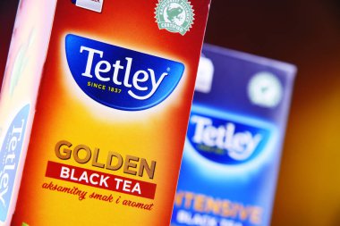 Tetley çay paketleri