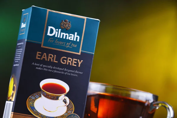 Dilmah お茶のパッケージ — ストック写真