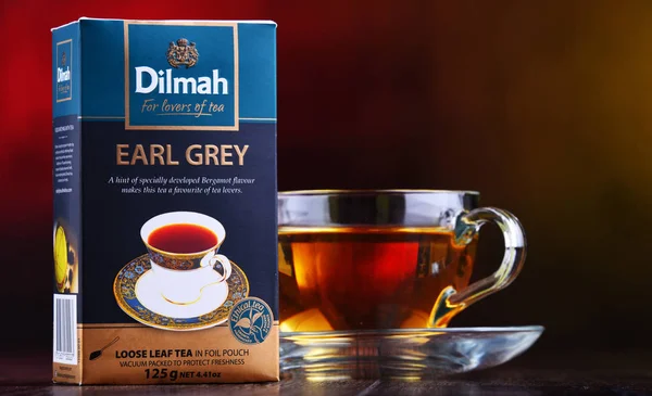 Dilmah お茶のパッケージ — ストック写真